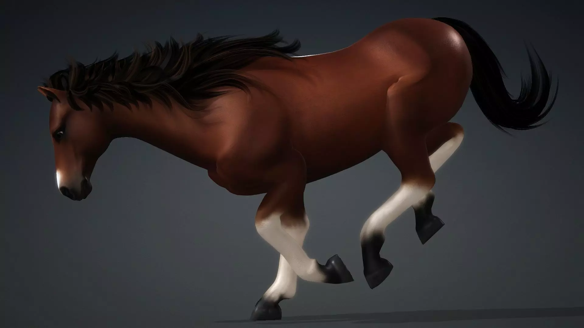 Horse-G3 3D model_4