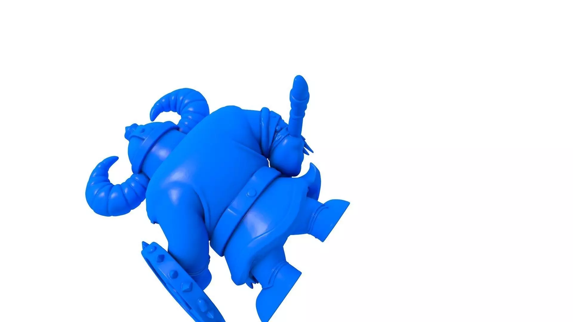 Cartoon Viking - Viking - Warrior - Viking Warrior  3D print model_2