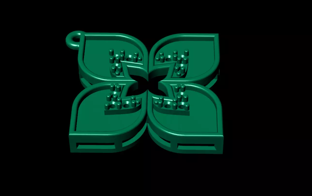 Pendant Roberto Coin 3D print model_10