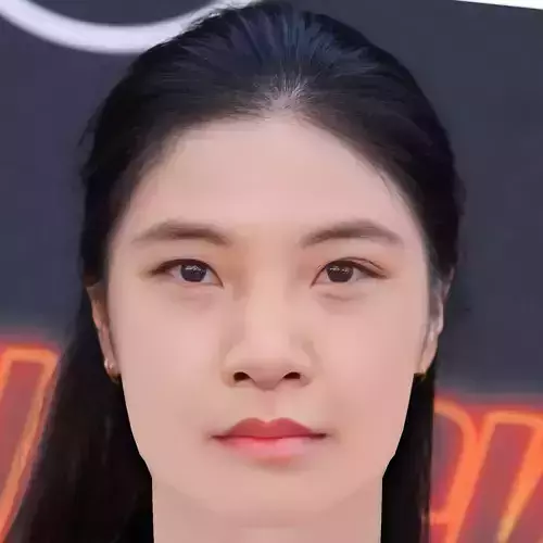 Aimee Kwan Head - No Hair - Low poly head for game