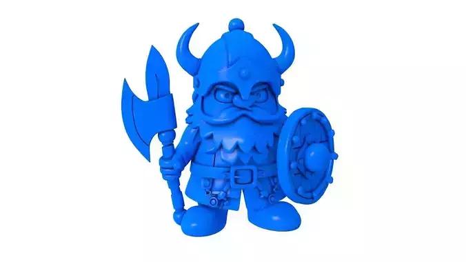 Cartoon Viking - Viking - Warrior - Viking Warrior - Axe 