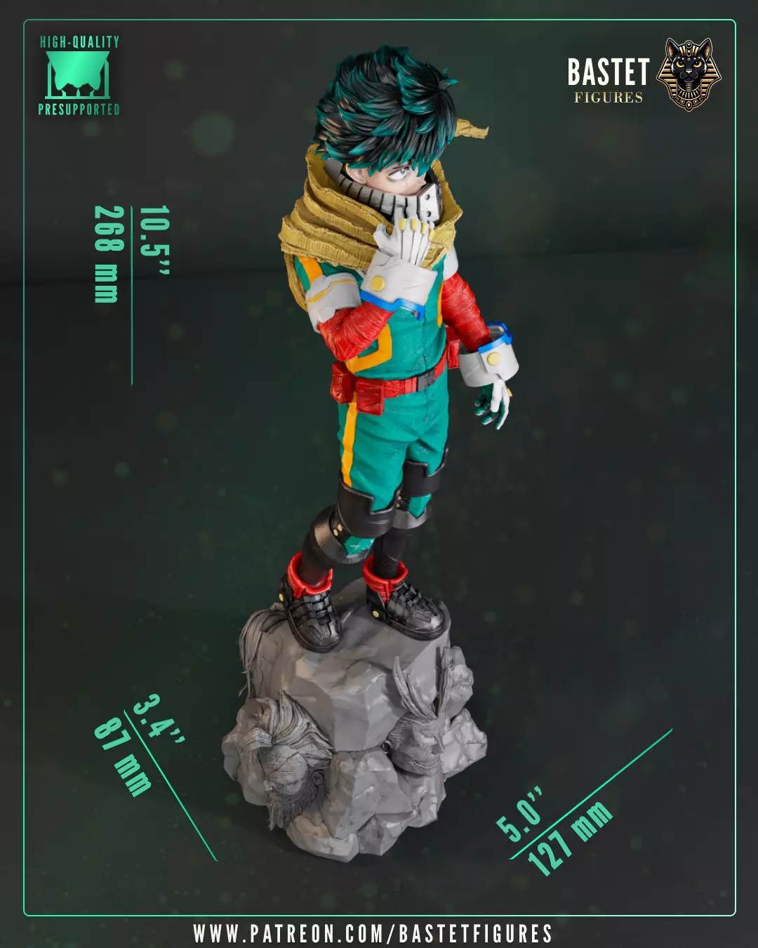 Deku I My Hero Academia 3D print model_8