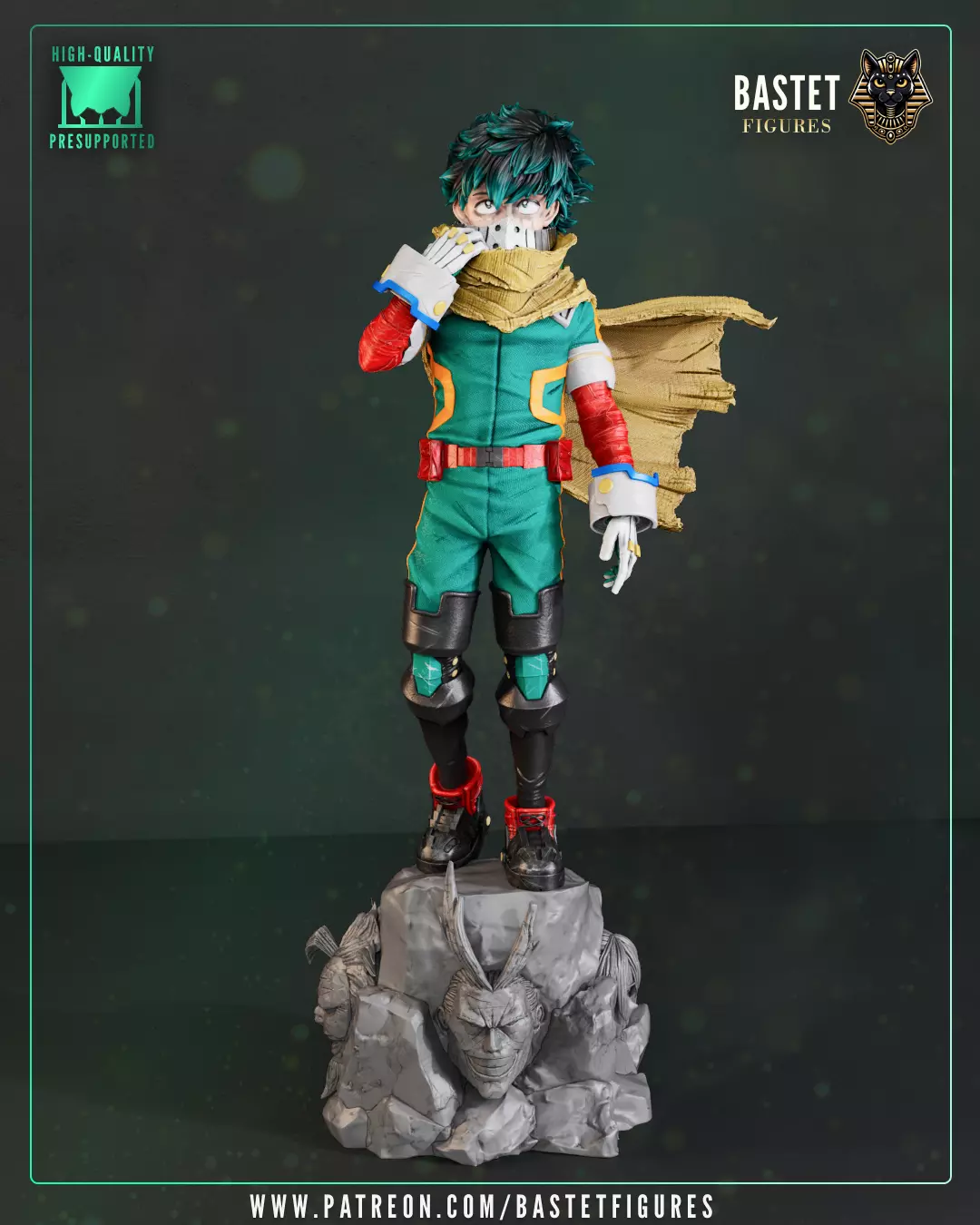 Deku I My Hero Academia 3D print model_1