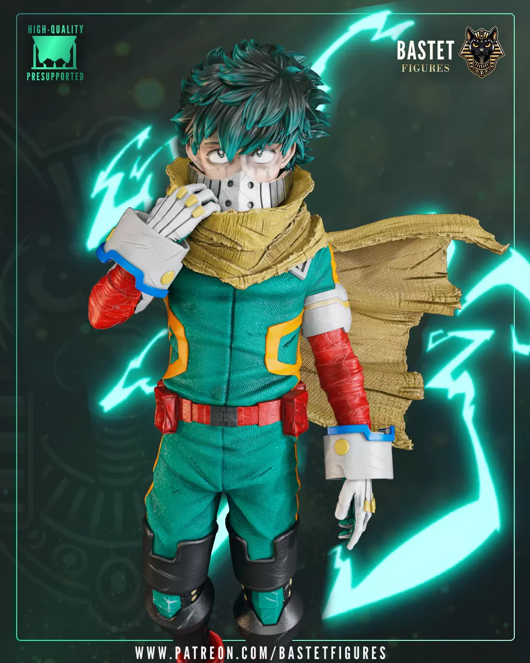 Deku I My Hero Academia 3D print model_0