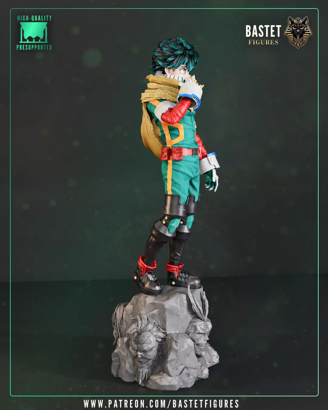 Deku I My Hero Academia 3D print model_2