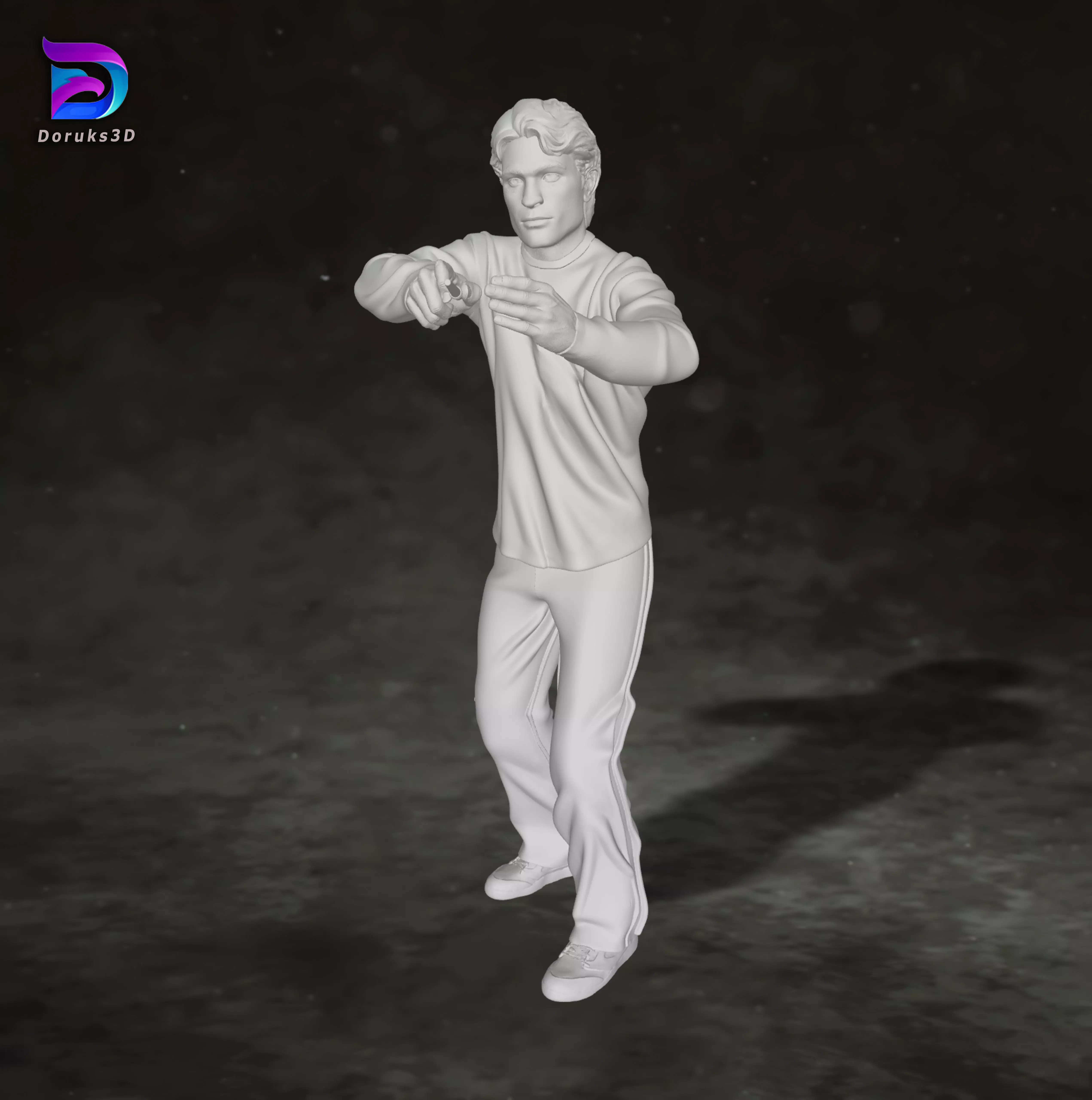 Cedric Diggory Harry potter Robert Pattinson Action Figure 3D print model_7
