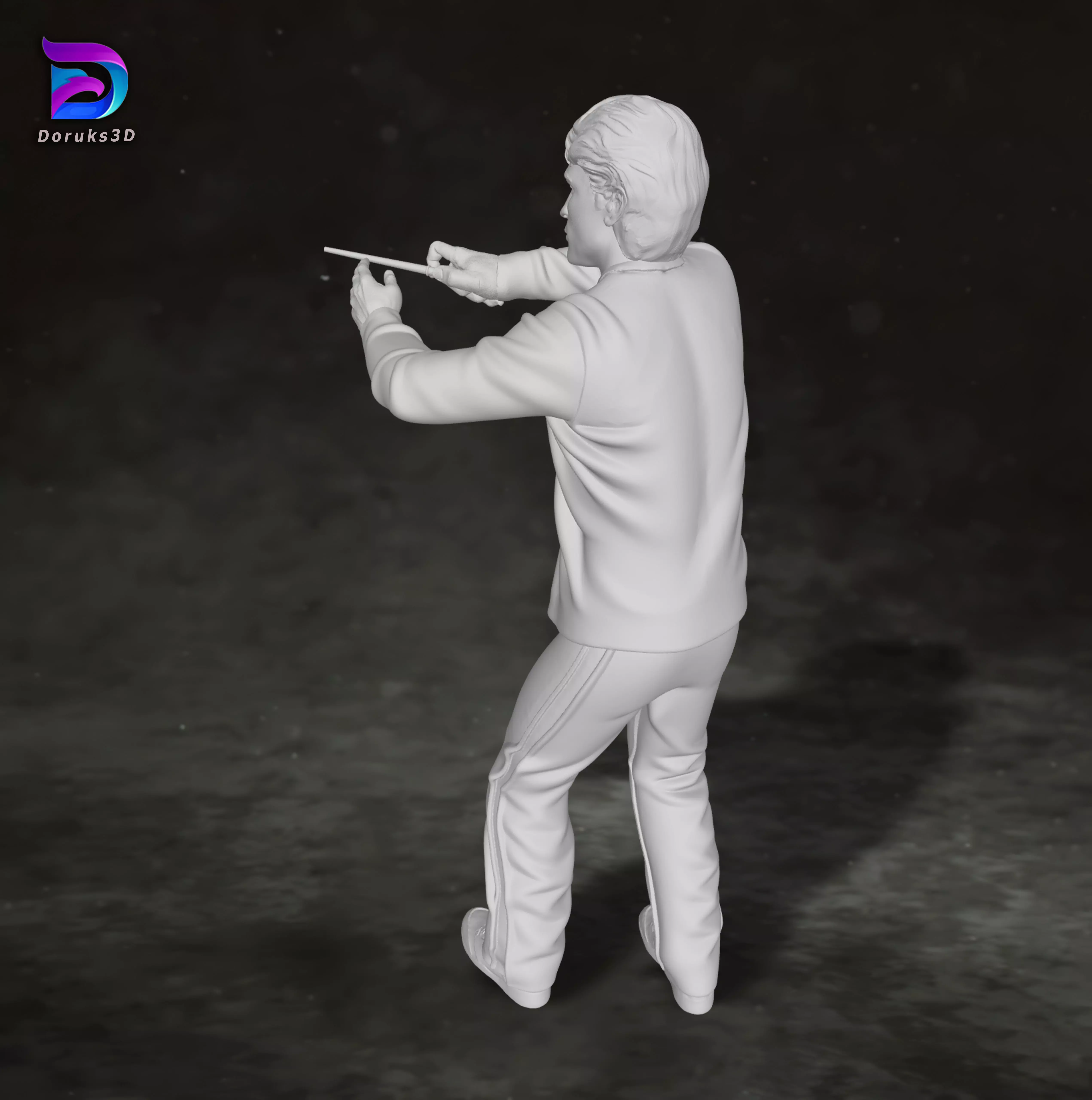 Cedric Diggory Harry potter Robert Pattinson Action Figure 3D print model_9