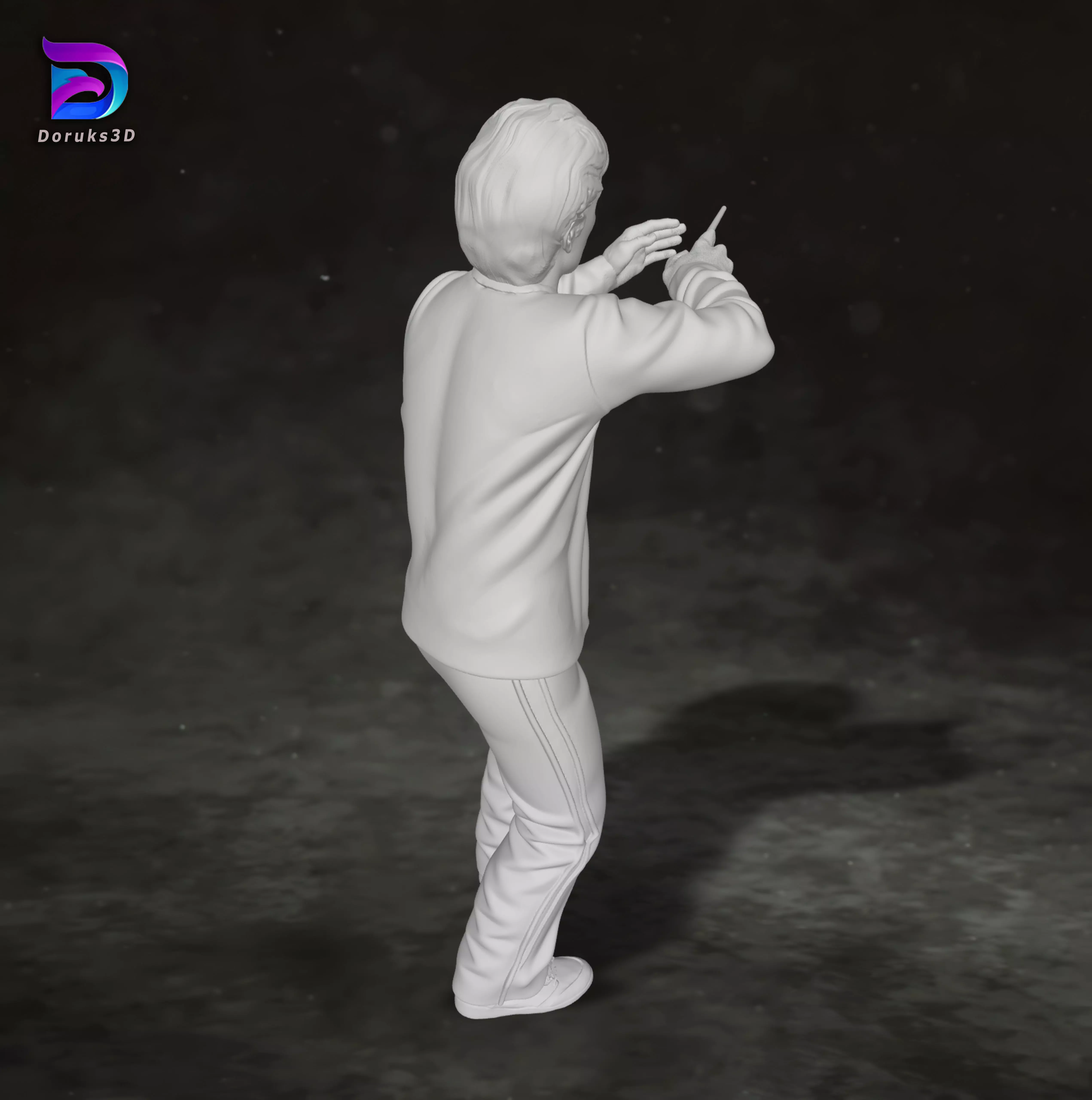 Cedric Diggory Harry potter Robert Pattinson Action Figure 3D print model_8