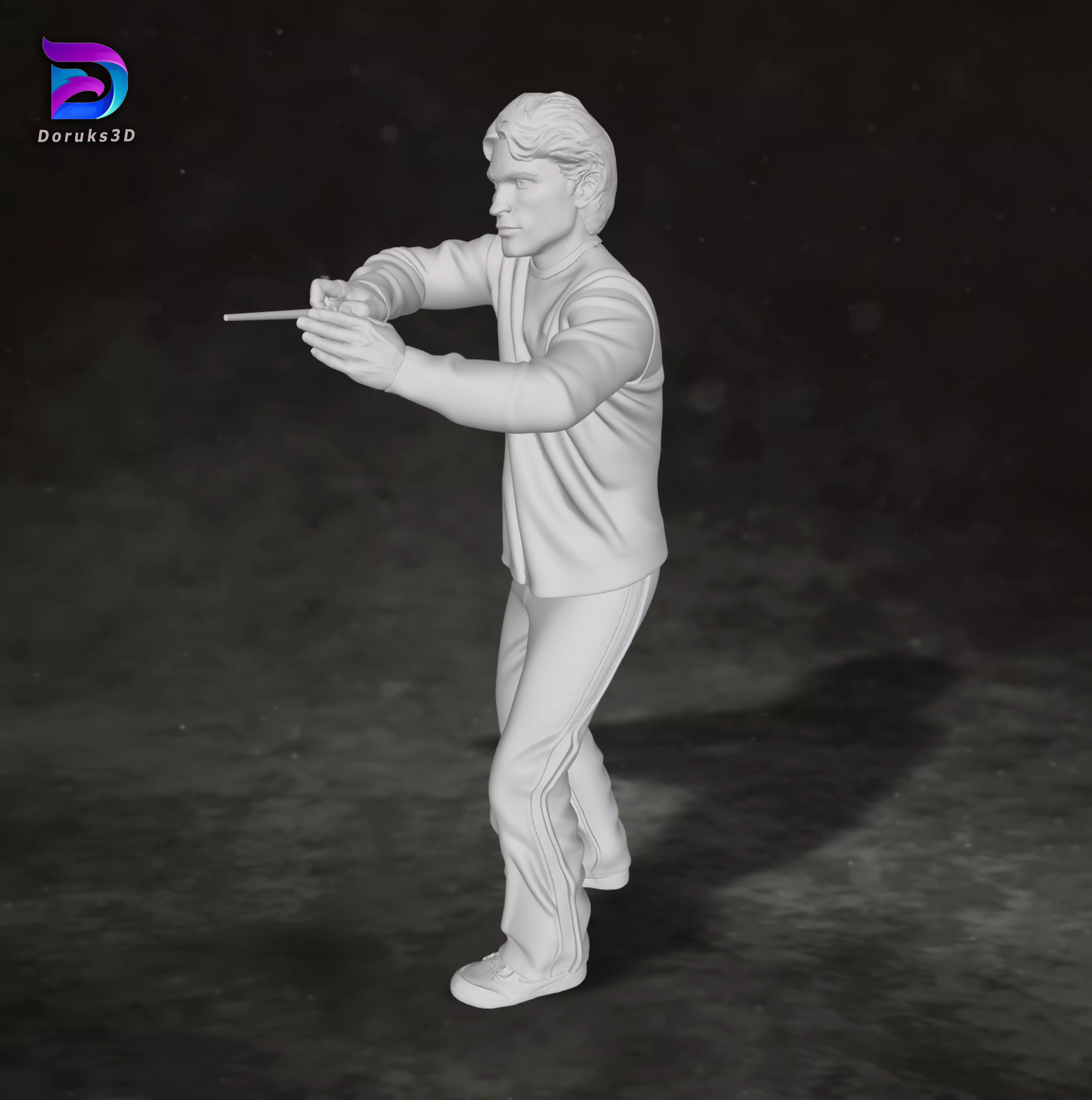 Cedric Diggory Harry potter Robert Pattinson Action Figure 3D print model_5