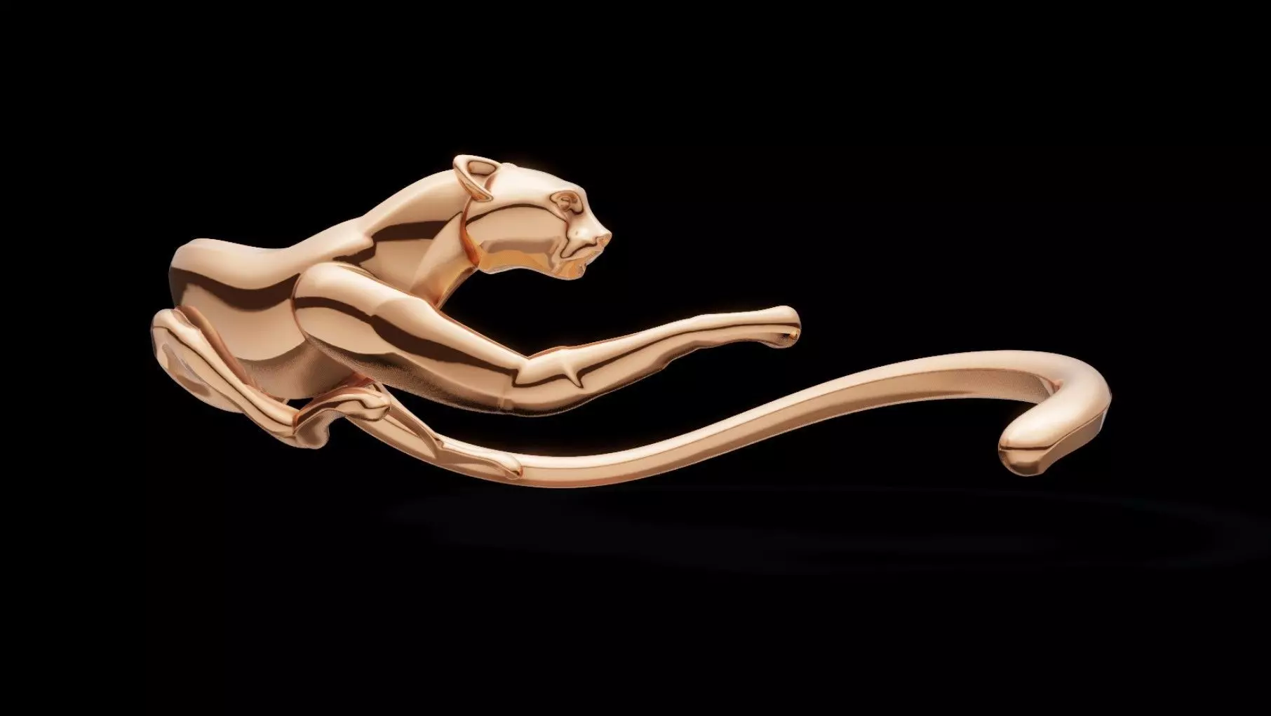 Running Cheetah 3D print model_8