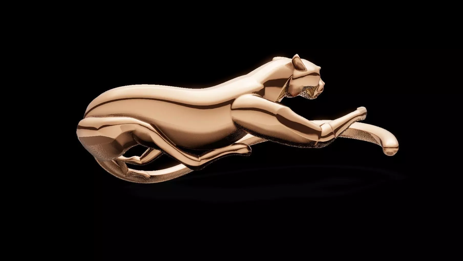 Running Cheetah 3D print model_11