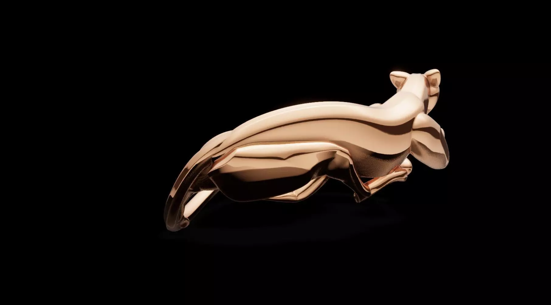 Running Cheetah 3D print model_13