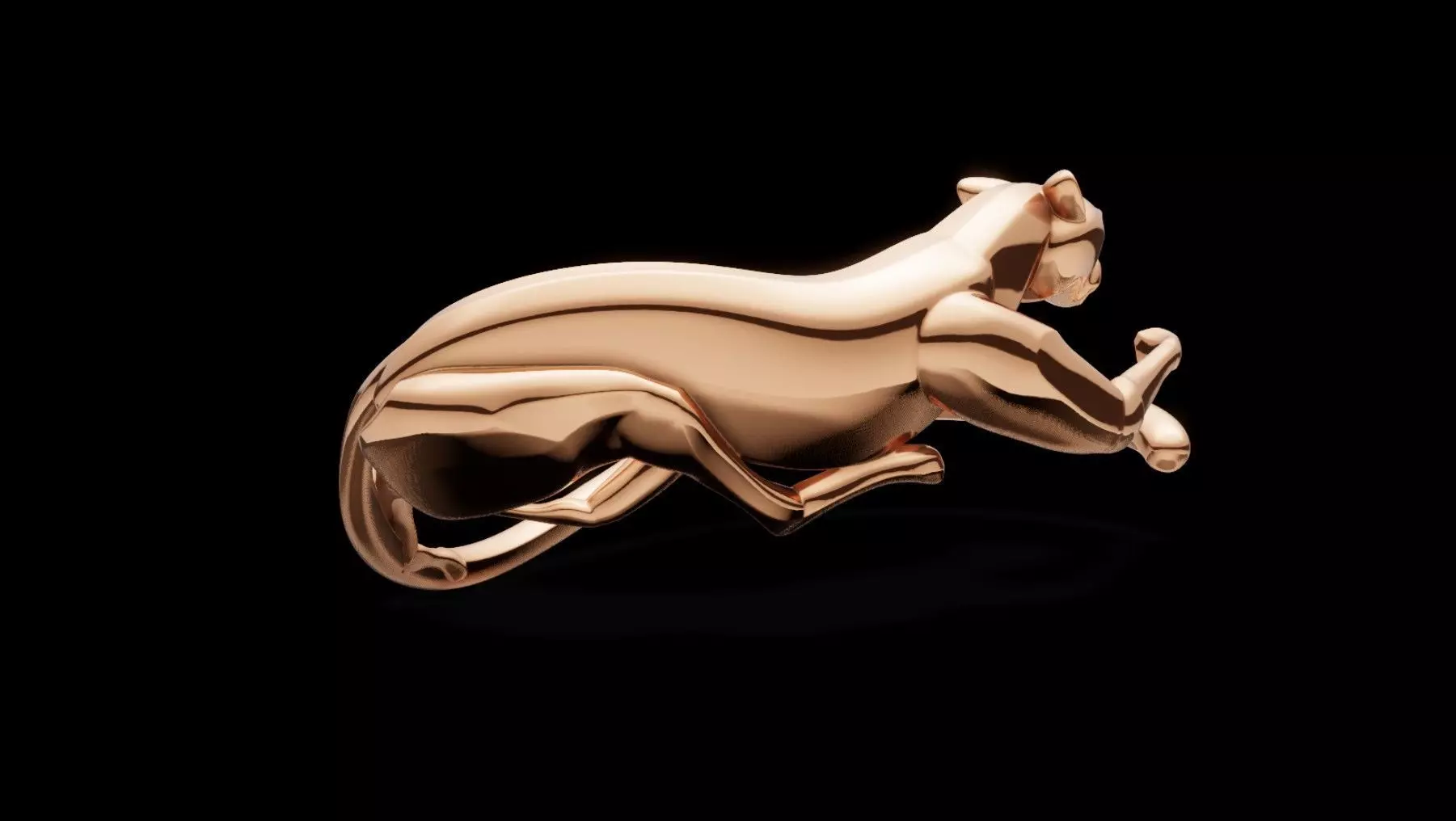 Running Cheetah 3D print model_12