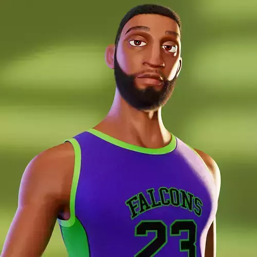 Stylized character Floyd