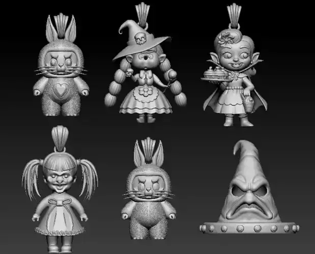 wizard hat pendant magic hat charm  fantasy jewelry 