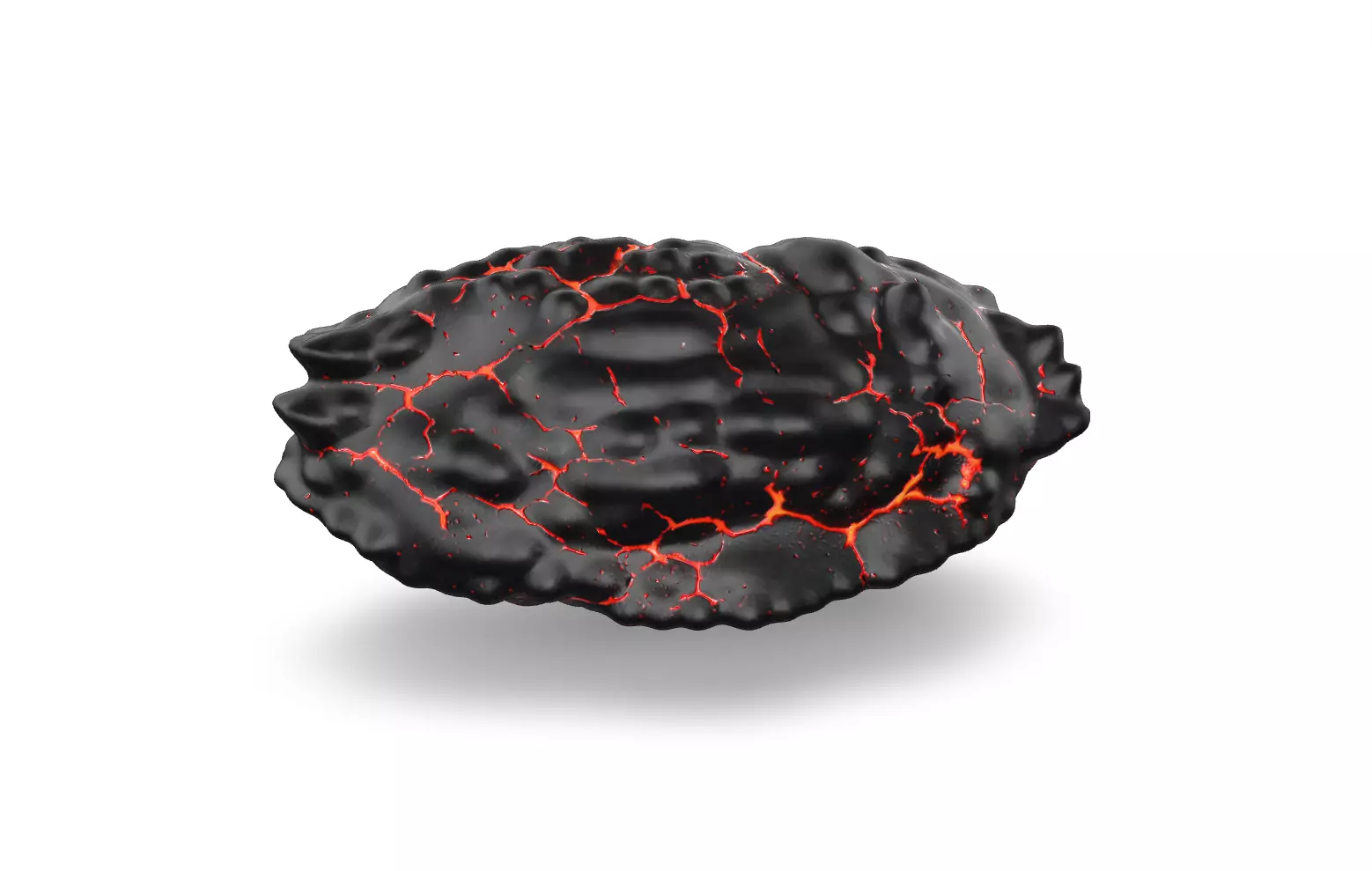 Lava Rock Pack Vol 3 Hyper Realistic Molten Volcanic Rocks Low-poly 3D model_20