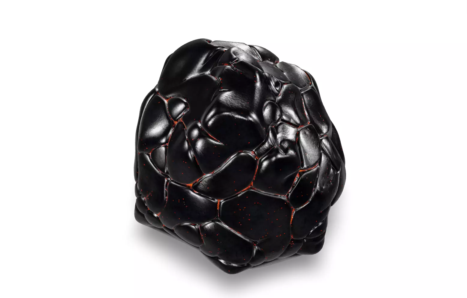 Lava Rock Pack Vol 3 Hyper Realistic Molten Volcanic Rocks Low-poly 3D model_29