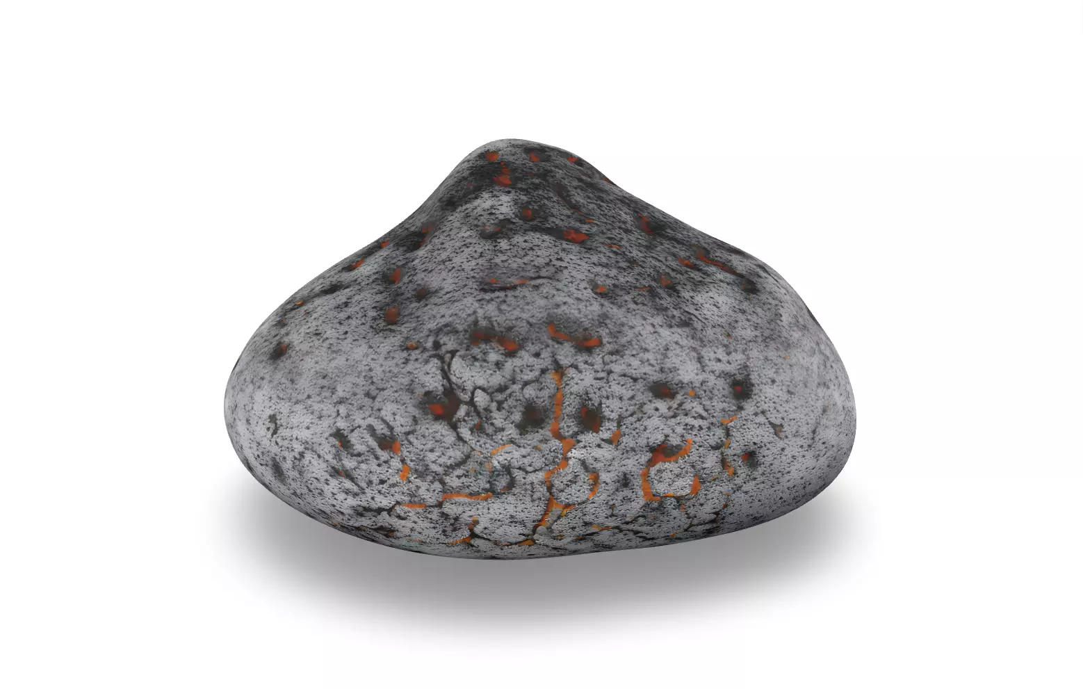 Lava Rock Pack Vol 3 Hyper Realistic Molten Volcanic Rocks Low-poly 3D model_8