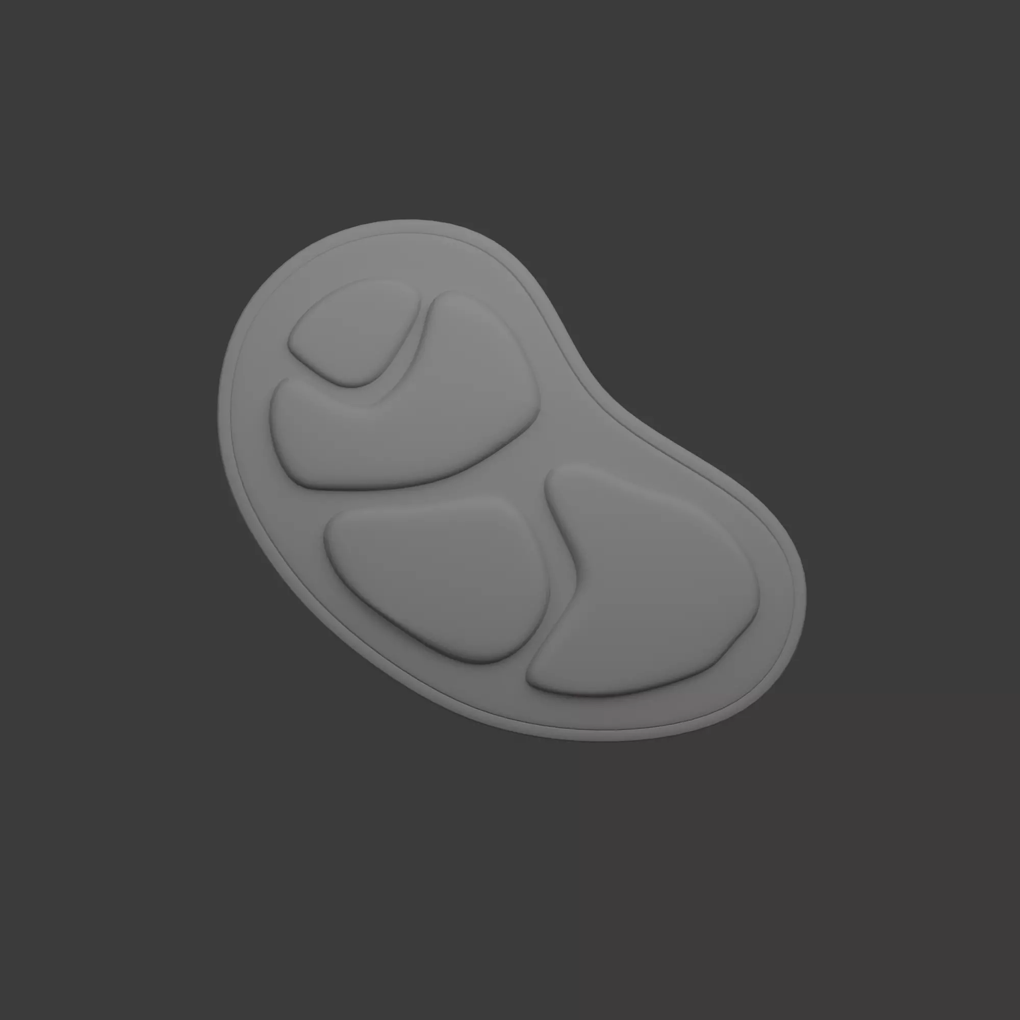  Raw Meat Cartoon 3D model_8