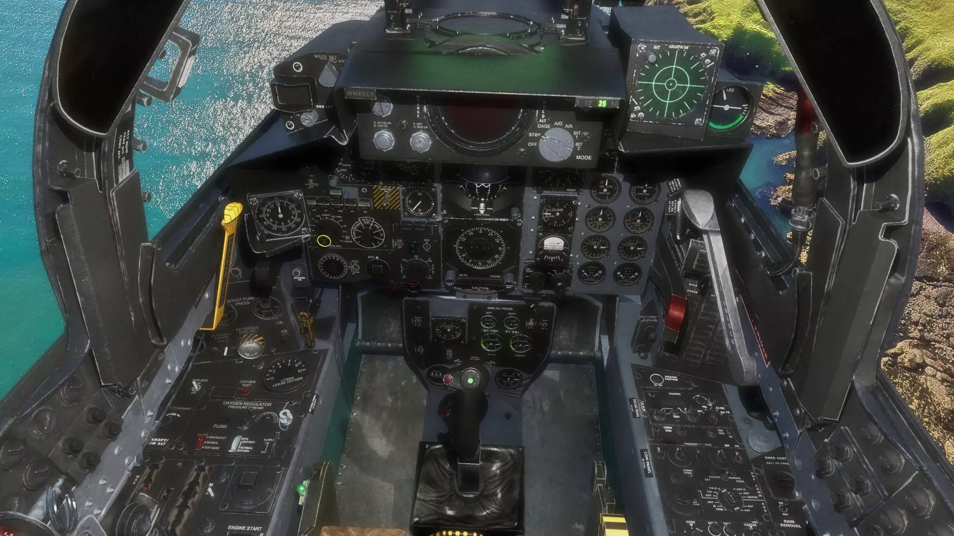 F4 Phantom 2 Turkey-With Cockpit-Fully Rigged-High Resolution Low-poly 3D model_20