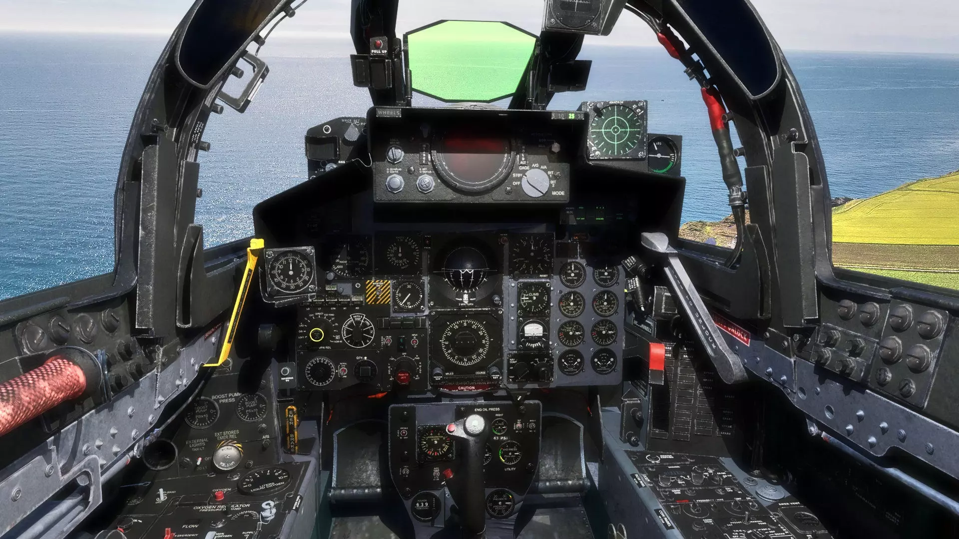 F4 Phantom 2 Turkey-With Cockpit-Fully Rigged-High Resolution Low-poly 3D model_19