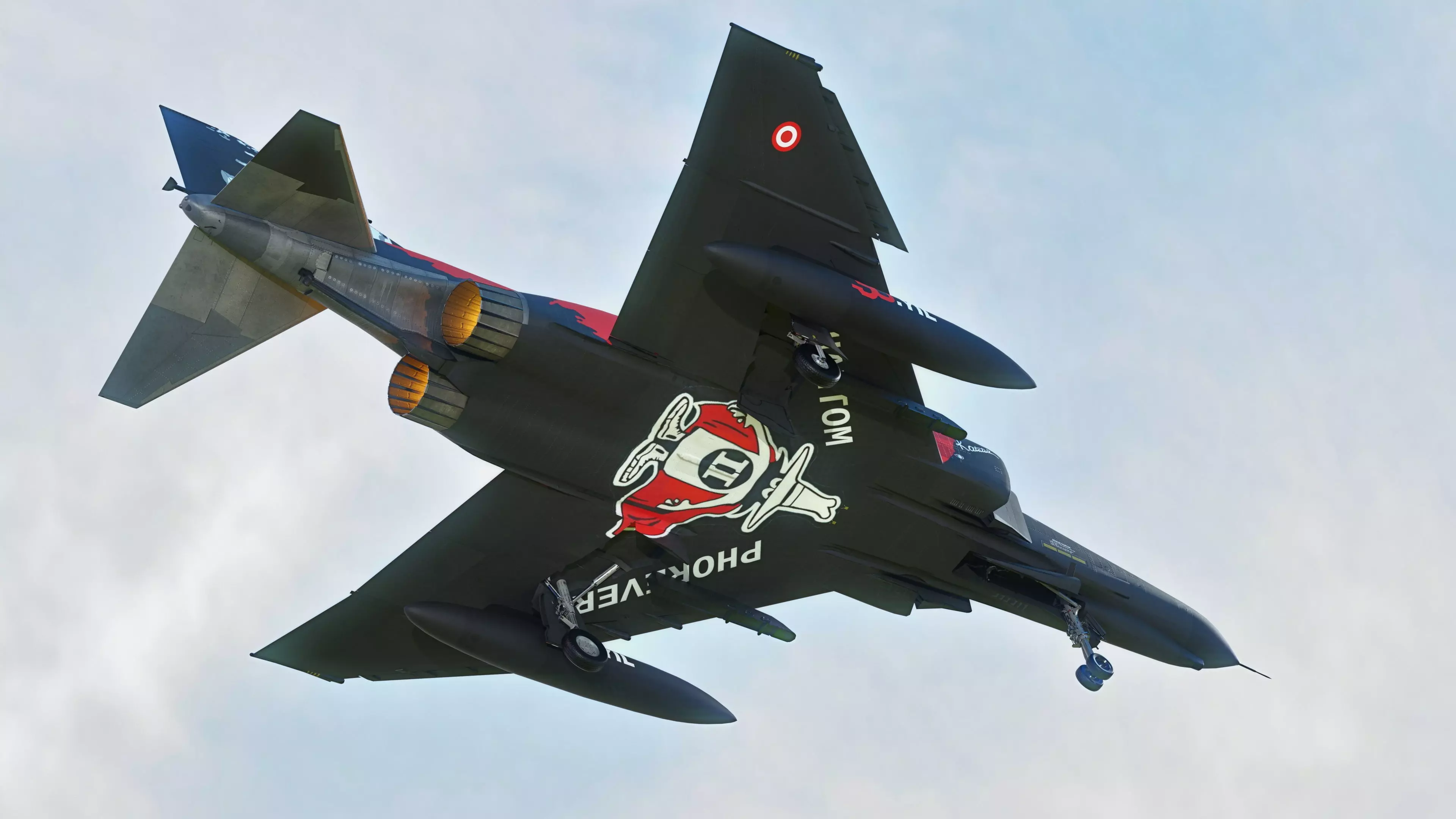 F4 Phantom 2 Turkey-With Cockpit-Fully Rigged-High Resolution Low-poly 3D model_13