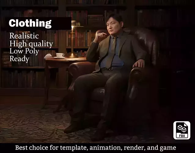 Businessman Suit Outfit