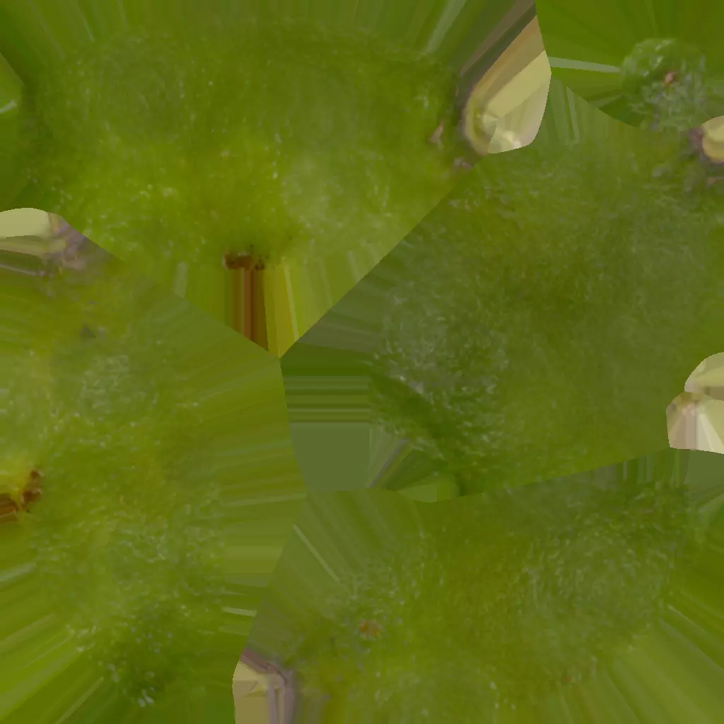 Lemon Green M03 Low-poly 3D model_7