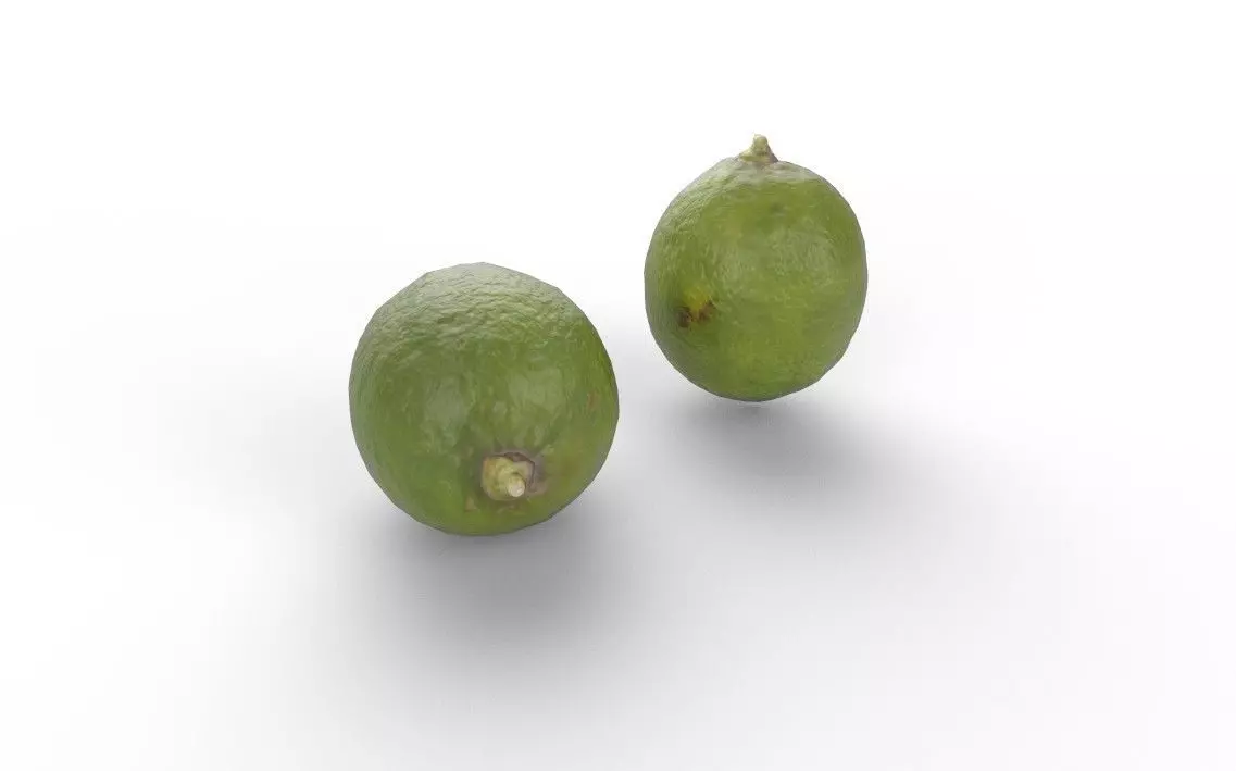 Lemon Green M03 Low-poly 3D model_4