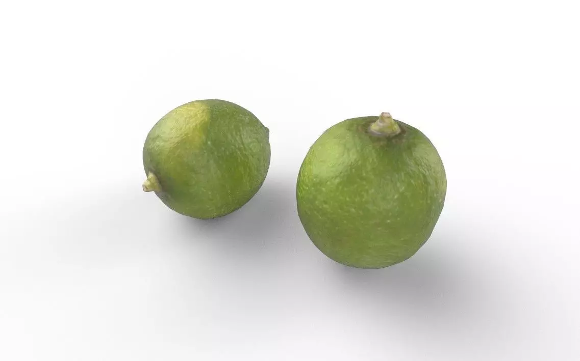 Lemon Green M04 Low-poly 3D model_5