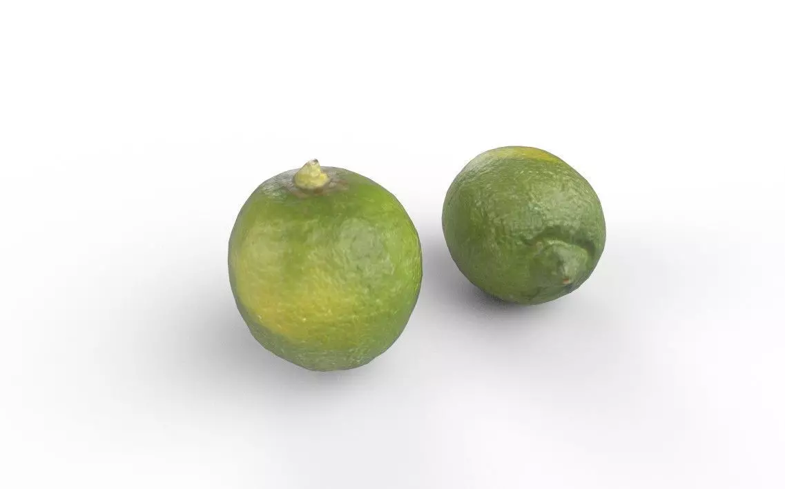 Lemon Green M04 Low-poly 3D model_0