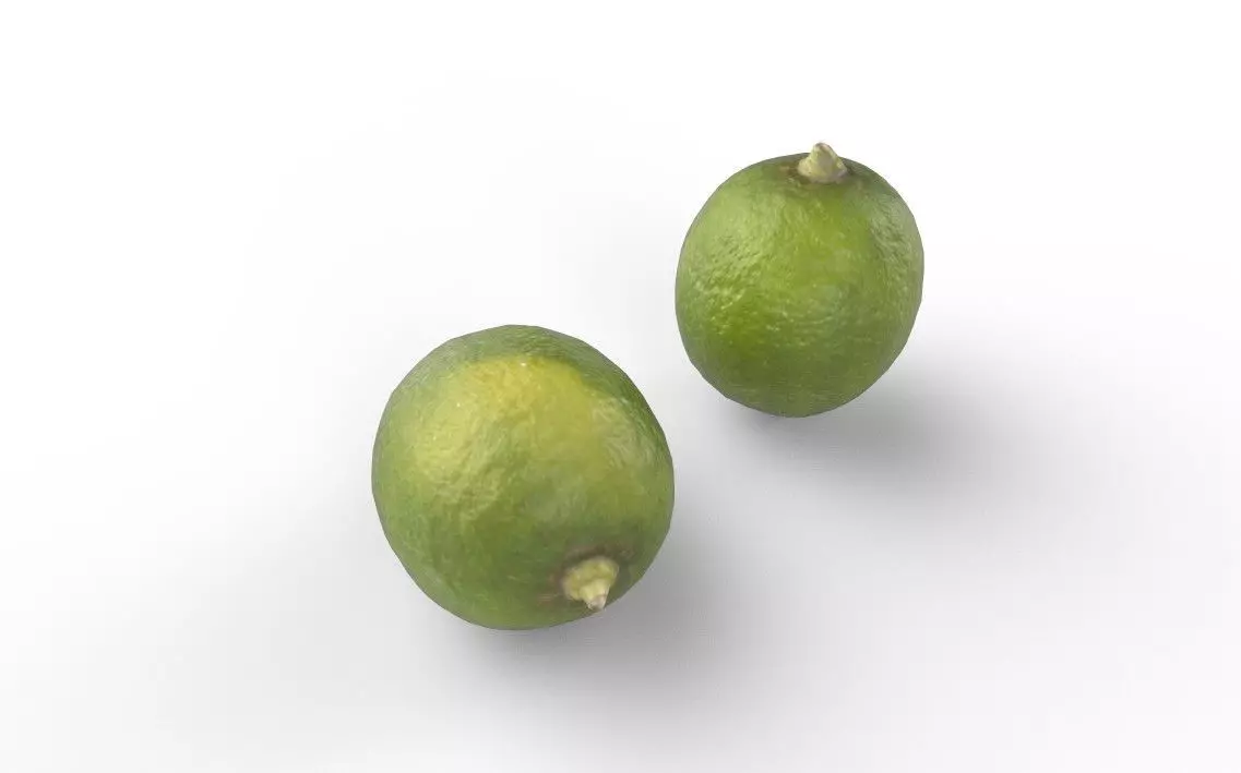 Lemon Green M04 Low-poly 3D model_4