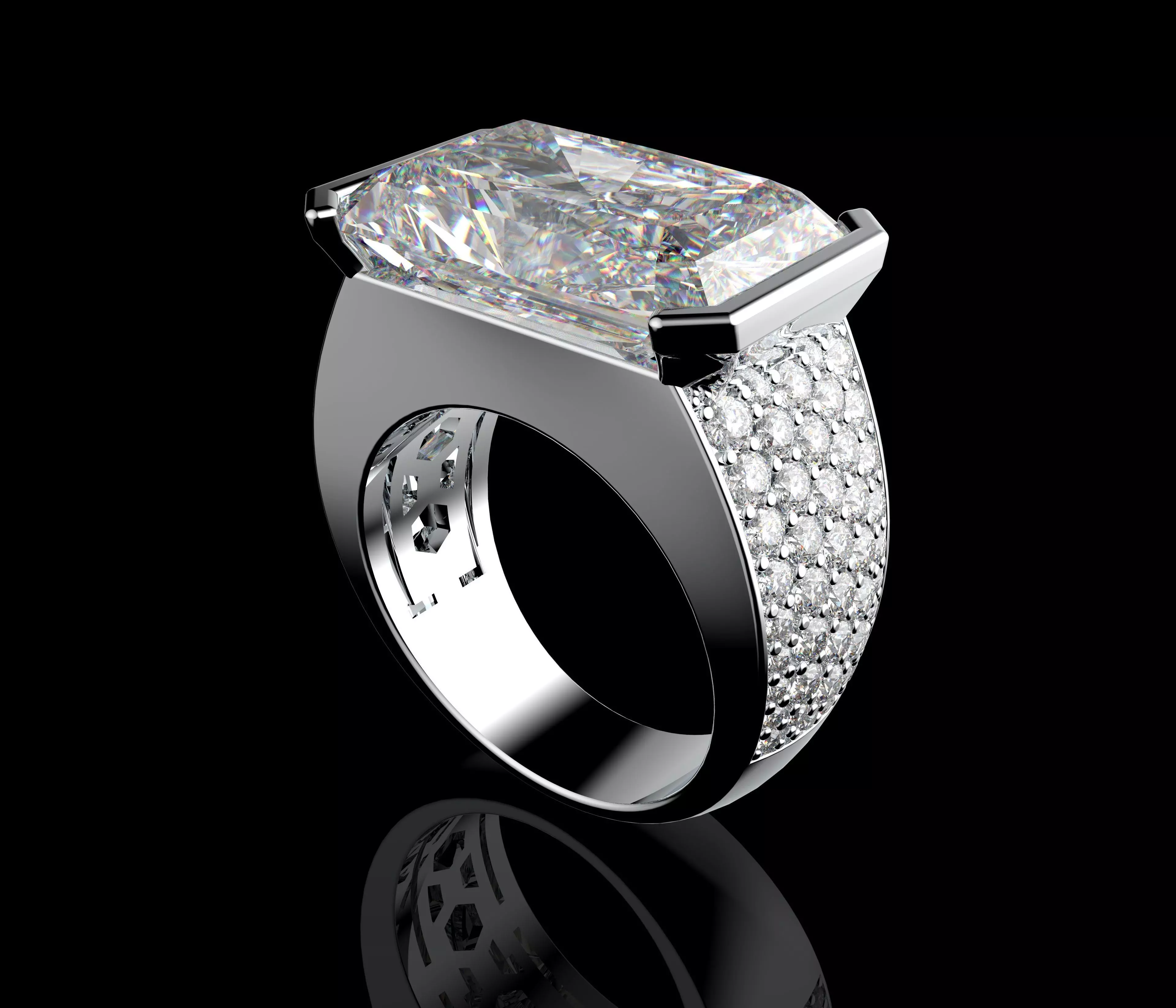 Gold N1553 3D print model_2