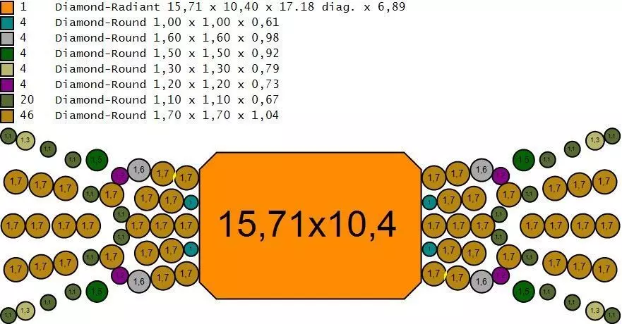 Gold N1553 3D print model_6