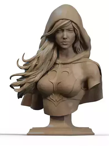 Magdalena Bust 3D Print