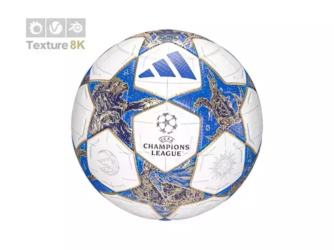 UEFA Champions League 2026 Match Ball 3D model