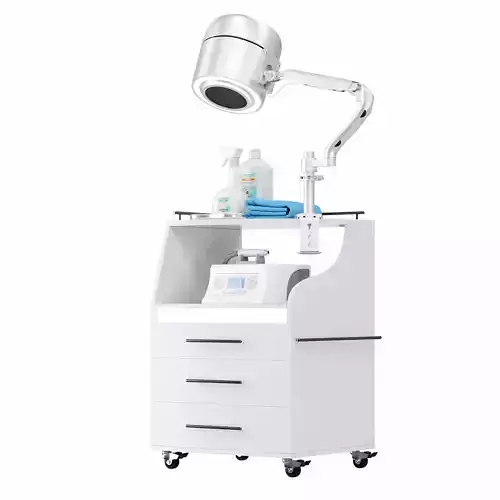 hoods for pedicure with medical trolley