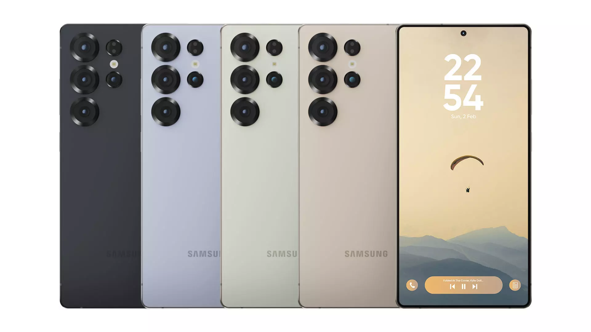  Galaxy S25 Ultra 3D Model for Element 3D And Cinema 4D  3D model_8