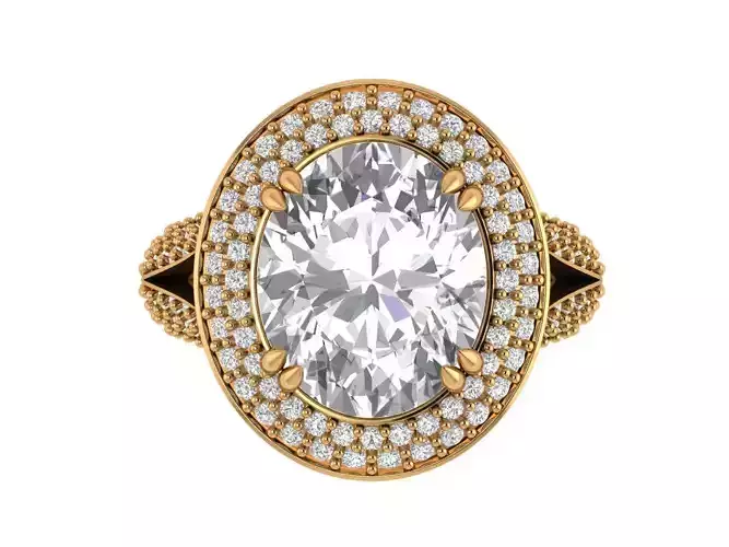 Oval Engagement Ring