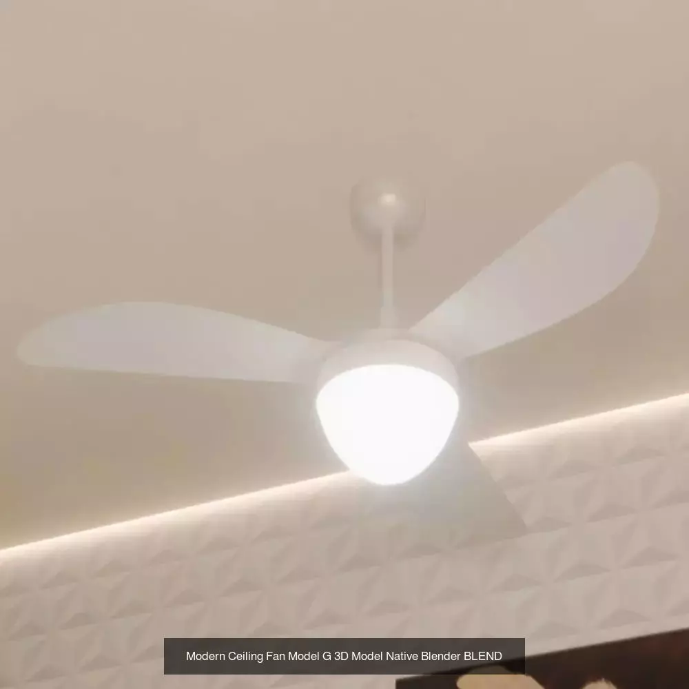 Ceiling Fan 3D Model Collection_6