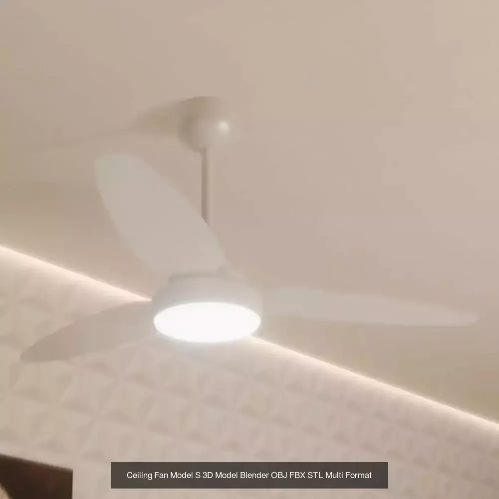 Ceiling Fan 3D Model Collection_7
