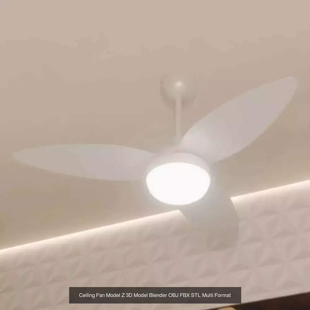 Ceiling Fan 3D Model Collection_8