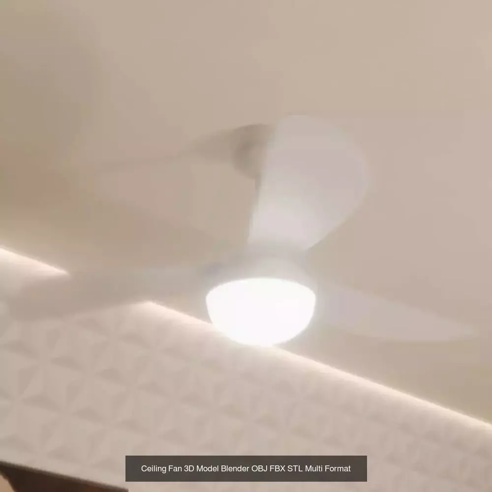 Ceiling Fan 3D Model Collection_5