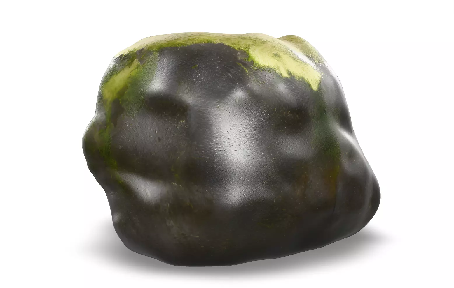 Mossy Rock Pack Vol 4 6 Realistic Forest Rocks and Stones Low-poly 3D model_14