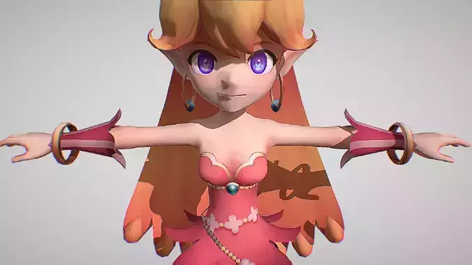 Primm - 2 Skins Included - Secret Of Mana - Cute Anime Girl