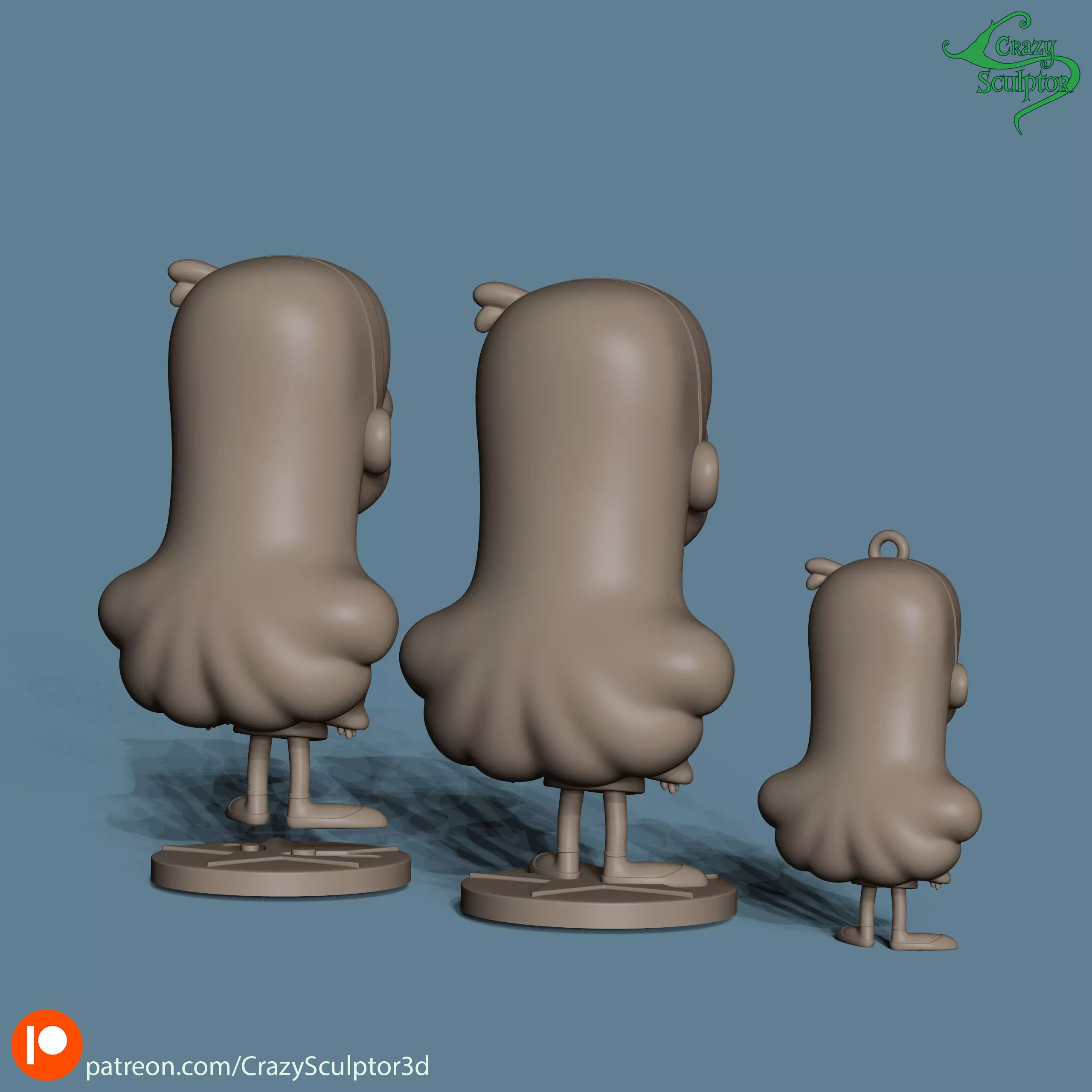 Mabel Pines from Gravity Falls 3D print model_5