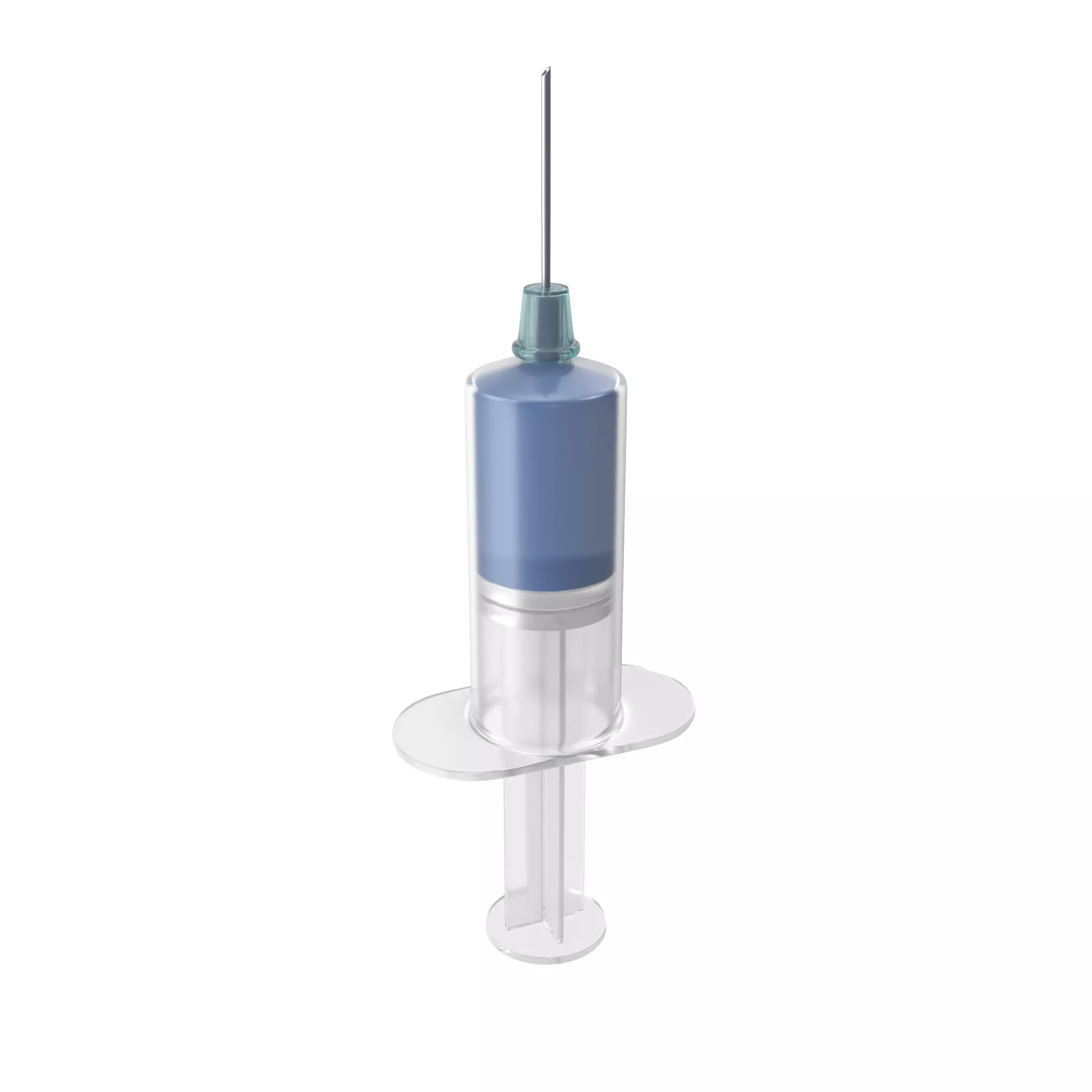 Syringe Cartoon 3D model_4