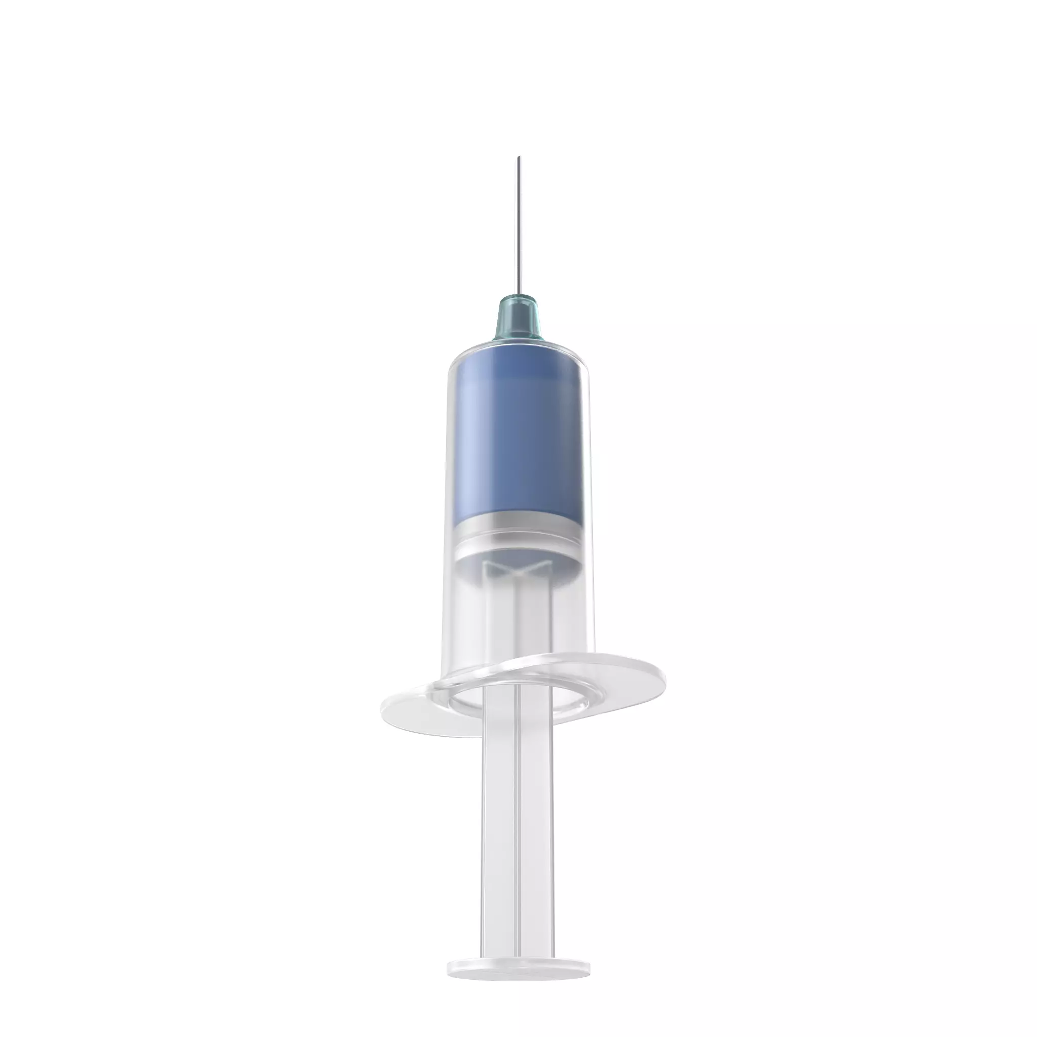 Syringe Cartoon 3D model_0
