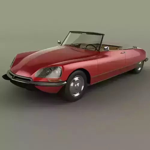 Citroen DS 21 Cabrio 3D model
