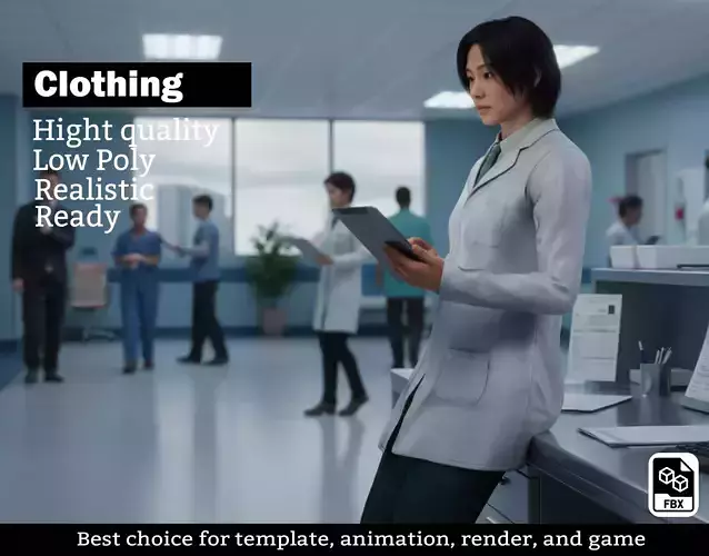 Hospital Staff Outfit